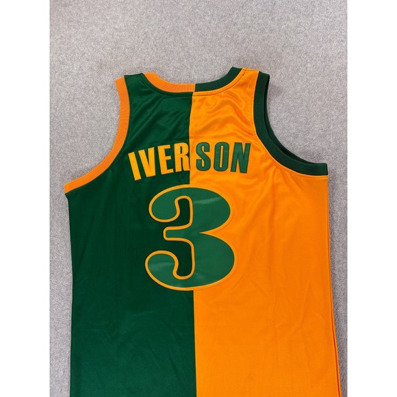 Bethal Bruins Vintage Allen Iverson High School Basketball Jersey (#3) Medium - Picture 9 of 10
